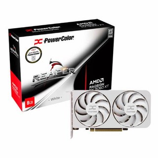 [PowerColor] 라데온 RX 9060 XT REAPER WHITE D6 8GB 대원씨티에스