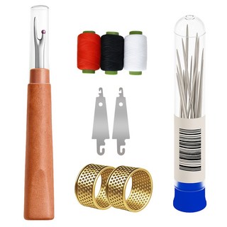 이칠가게 바느질 재봉도구 큰 바늘 구멍 재봉 도구 세트, 1개
