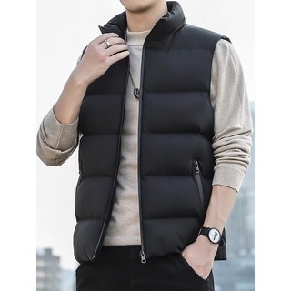 秋冬新款羽絨馬甲外套 大碼保暖男士背心坎肩