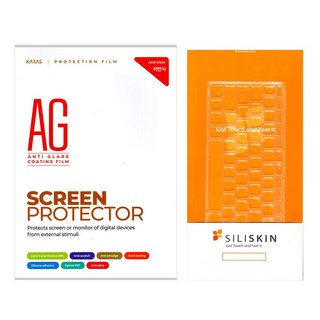 카라스 삼성 노트북 Pen S NT950SBE NT950SBV NT951SBE 15인치-키스킨 액정보호필름 세트, A-Type/실리스킨+저반사필름, 1세트