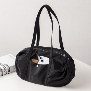 엔도르시 여성용 나일론 라운드 셔링 숄더백 EBA330