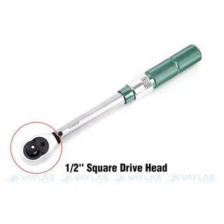 5-60N.m 토크 렌치 1/2 "3/8" 스퀘어 드라이브 헤드 양방향 퀵 릴리스 래칫 자동차 수리 용 비 슬립 툴, 01 CHINA, 01 1-2 inch with Case