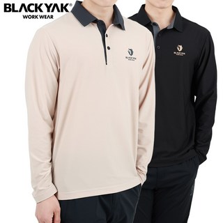 블랙야크 스트레치 원단 긴팔 엣지 카라티셔츠 폴로티