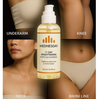 [본사직영]웬즈데이 바디미백 톤업 앰플 레이저시술효과, [모공수분에센스증정]미백앰플에센스2개, 2개