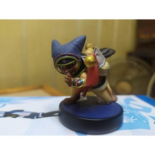 魔物獵人-卡普空amiibo 怨虎龍-隨從艾路貓-隨從加爾克狼, 1個, 貓