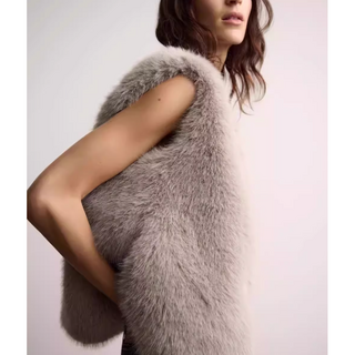 자라 OEM SALE 페이크 퍼 베스트 4369242