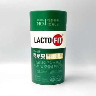 락토핏 당케어 유산균, 60g, 10개
