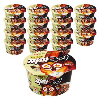 Chapaguri 碗裝辣味炸醬烏龍麵, 16入