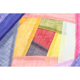 봉봉러브 전통 고급 모시 조각보 주머니파우치 텀블러파우치