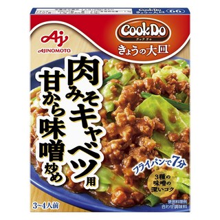 AJINOMOTO 味之素 豬肉炒高麗菜適用調味味噌, 1盒, 29g
