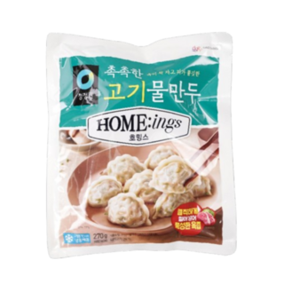 대상 촉촉한 고기 물만두, 5개, 270g