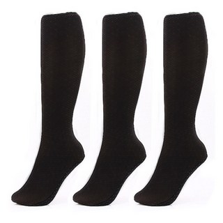 양말나라 [3족세트] 크로바 따시다 요술버선 3켤레/ 고급 겨울선물로 좋은 기모덧신