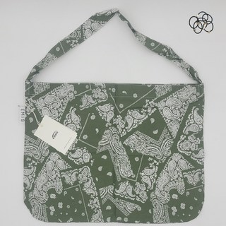 [국내매장판] 이미스 에코백 페이즐리 카키 + 머리끈