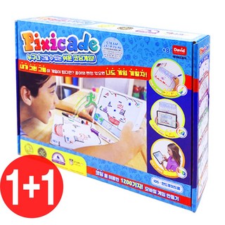 캐지오 코딩 게임 컴퓨터 교육 키트 픽시케이드 초등 스크래치 엔트리, 2개