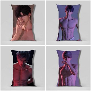 爆款促销 乙游戀與深空性感抱枕家居床頭舒適車載靠墊學生宿舍教室午休枕頭, IXZ02,60x40厘米(枕套+枕芯)