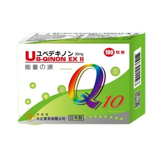 【大正】優倍立能Q10膠囊100粒裝 UB-QINON EX 日本, 1個, 100顆