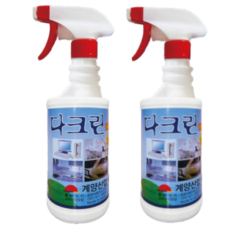 다목적 세제 다크린 골드 세정제 하나사면 하나 더 1+1, 2개, 500ml