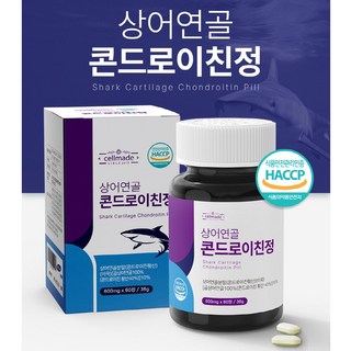 셀메이드 상어연골 콘드로이친정, 1개, 60정