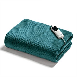 이메텍 이탈리아 프리미엄 벨벳 전기담요 오버블랑켓 에메랄드그린 GOK-097, 전기담요GOK-097(에메랄드그린)
