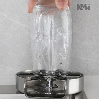 자동 컵 세척기 강력, 실버, 1개