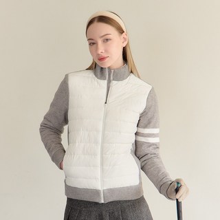 [MM스포츠]여성 겨울 골프 방풍 바람막이 니트 패딩 자켓