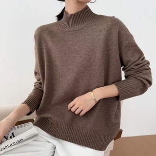 여성 릴렉스 캐주얼 베이직 니트 7color