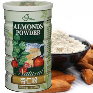 小瓢蟲生機坊元豪食品 元豪天然杏仁粉 600g 沖泡飲品，無添加色素香料，全家大小皆宜, 1個