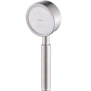 五星飯店等級德國304不銹鋼五檔增壓花灑 家用加壓淋浴超高壓強力蓮蓬頭 出水綿密 防燙加厚管身, 1個, 不銹鋼增壓超強蓮蓬頭一代萬花筒出水模式, 不鏽鋼