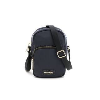BERNIS 牛皮配尼龍系列輕盈斜背小包 質感小側背包 BNC23001
