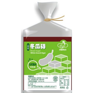 清豐商店 古早味冬瓜磚 600公克 無添加 清涼解渴, 1個