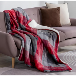 이메텍 프리미엄 전기담요 GOK-099, RedGrayCheck, 140x180cm