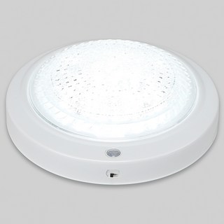 LED 원형 센서등 15w 국산 KC 인증 제품, 국산 LED 센서등 주광색(하얀빛)