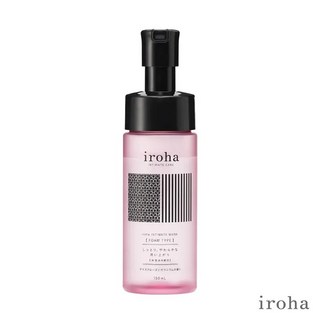 iroha 依柔華私密沐浴乳 泡沫型-150ml, 1個, 粉瓶(大馬士革薔薇+洋葵)