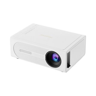 ANYOU 2025년 신품 미니 빔 프로젝터 가정용 캠핑 휴대용, M200S흰색