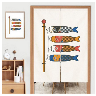 일본노렌 주방가림막 출입구노렌 가리개커튼 일식집커튼 일식노렌이