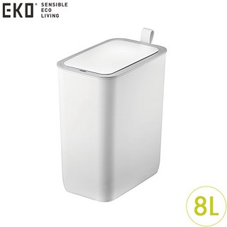 EKO 莫蘭迪智能感應垃圾桶 EK6287P-WH-8L, 8L白HG1655WH