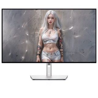 중고 DELL UltraSharp U3223QE 4K UHD IPS 광시야각 32인치 모니터 그래픽 작업용 전문가용 HDMI DP USB-C 지원, DELL U3223QE, 80.01cm