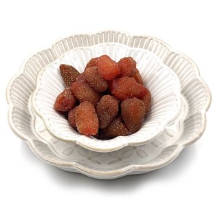 苗栗大湖草莓乾 台灣製造 天然健康零食 酸甜Q彈獨立包裝, 3個, 120g