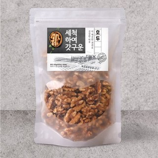 깨끗이 세척 하고 갓 구운 호두 건강한 무염식, 200g, 1개