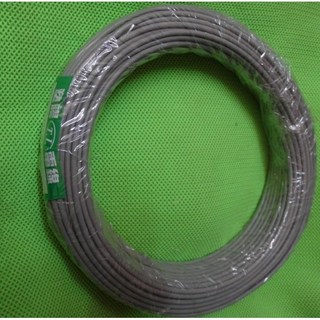 電話線 電線線2C 圓電話 0.5*2C 50M, 1個