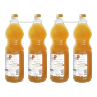코스트코 acetum 아세툼 유기농 사과식초 1L / 애플사이다 비니거, 4개