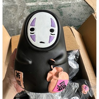 台灣出貨 港版 無臉男 神隱少女 宮崎駿 Q版 療癒 擺件 公仔 手辦 存錢罐 儲蓄 兒童 禮物, 1個, 拿福袋