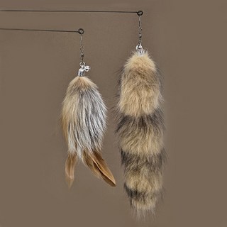 크레용펫 폭스 헤어 낚시대 리필 2종, 1개, 폭스테일