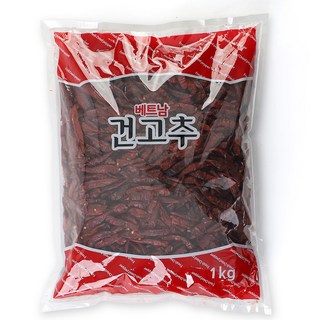 베트남 건고추 1kg, 1개