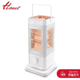 [한일전기 오방난로 발터치 조작 이미지]