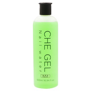CHE GEL卸甲水500ML【台灣現貨 C036】美甲清潔液 去光水 洗筆水 凝膠清潔液 卸甲液 水晶液 光療卸甲水, 1個, 500ml