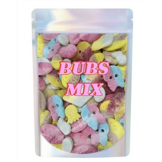Bubs 스웨덴 스웨디시 캔디 젤리 믹스 1kg, 1개, 250g