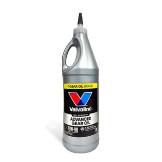 Valvoline 全合成高級齒輪油75W-90，卓越保護，延長齒輪壽命, 1個, 75W90 差速器齒輪油