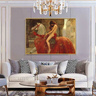 이샤오명화 보석십자수 존 콜리어 레이디 고다이바 비즈십자수 DIY 취미 공예 80%, 1개, 90*70