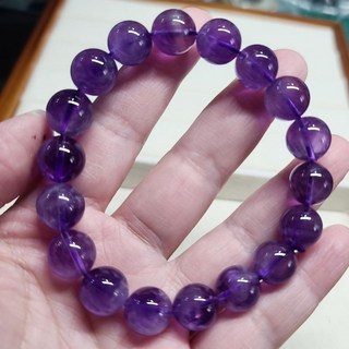 紫水晶 烏拉圭 手鍊 手環 手珠11mm 天然水晶玉石特賣